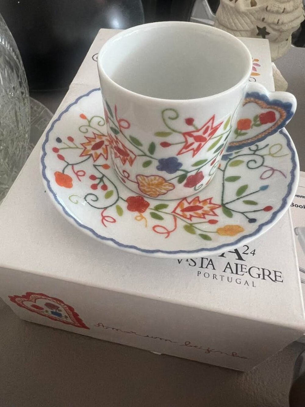 Espresso Cup and Saucer